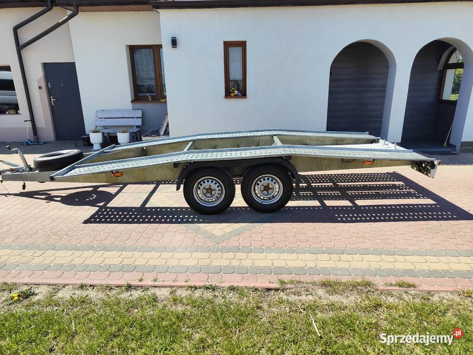 Laweta przyczepa dmc 3000 TANO 45m x 21m Radom