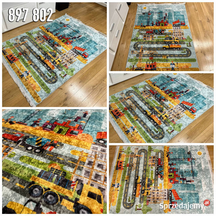 NOWOCZESNY DYWAN DZIECIĘCY 120X170 PRINT 897802