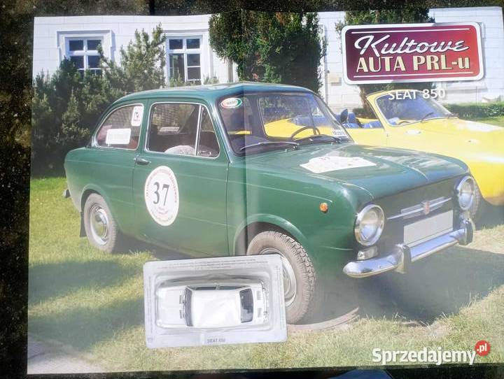 SEAT 850 fiat deagostini kultowe auta PRL model sprzedam