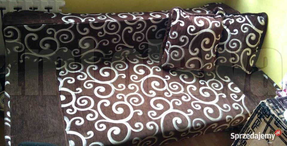 sofa łóżko rozkładane z miejscem na pościel Oława