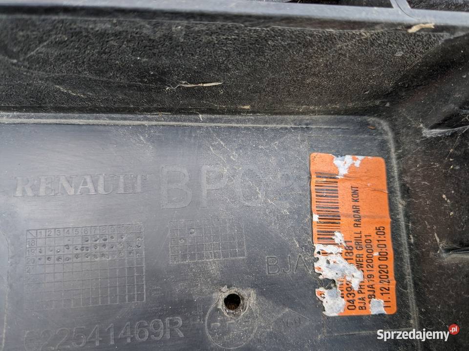 Renault Clio 5 kratka zderzaka przód atrapa wielkopolskie Mosina