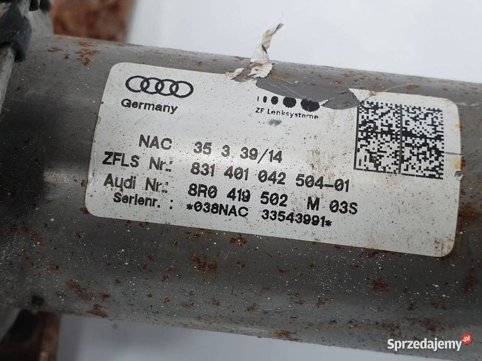 KOLUMNA KIEROWNICZA AUDI Q5 8R0419502M kujawsko-pomorskie Lipno sprzedam
