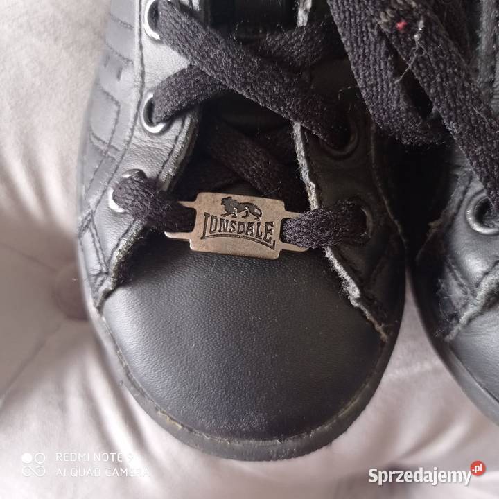 Lonsdale buty skórzane 28 czarne Lubartów