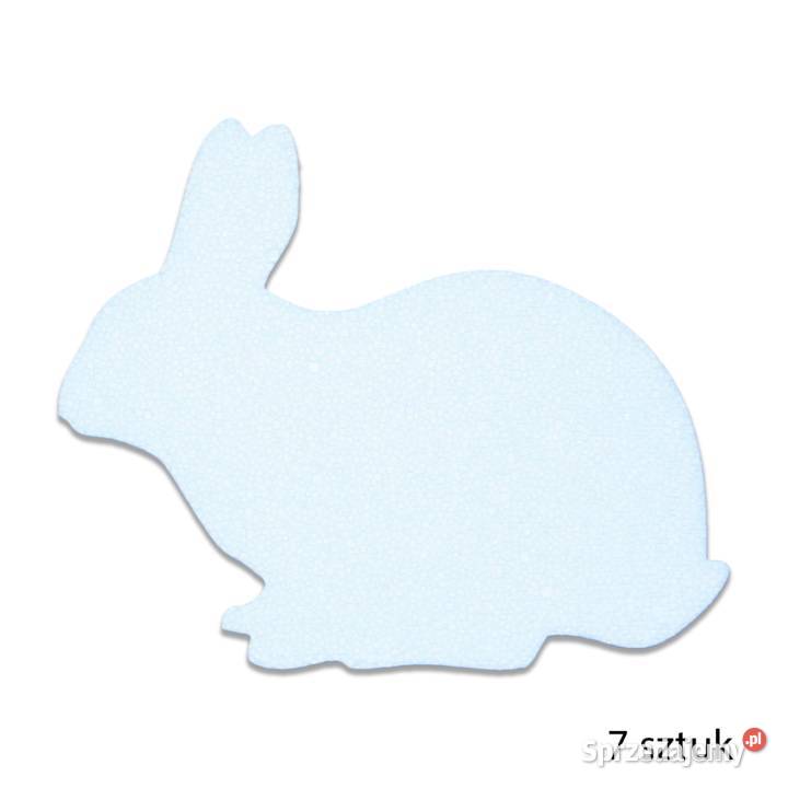 Styropianowe zajączki MIX wzorów Dekoracje DIY Dębna