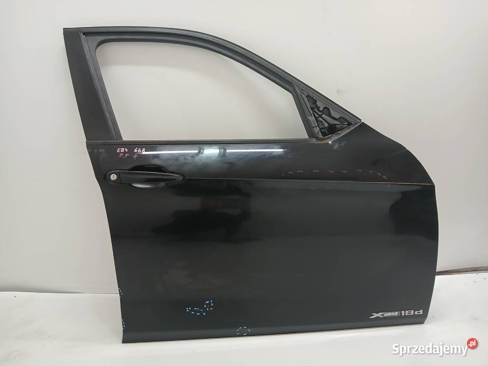 DRZWI PRAWE PRZEDNIE BMW X1 E84 668 Strzyżewice