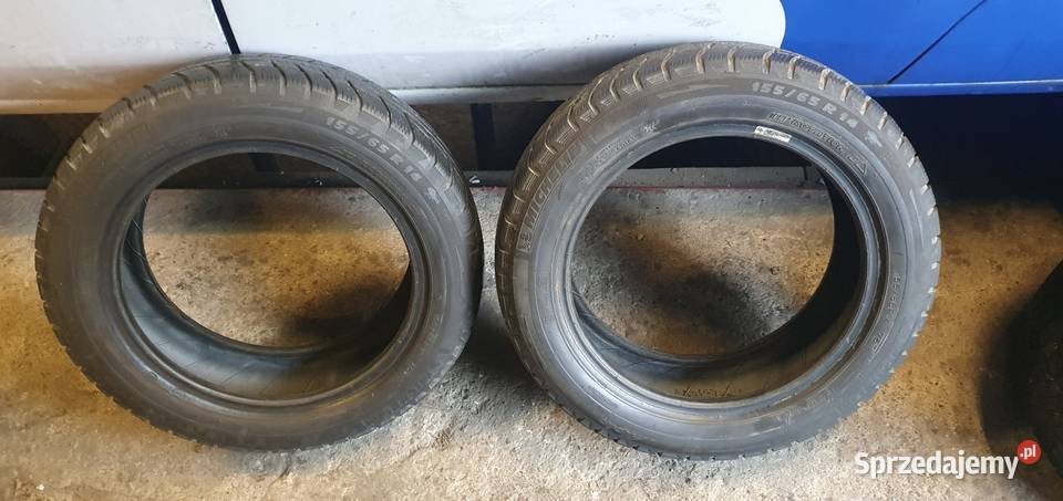 2x 14 15565 R14 opony zimowe WYSYŁKA Pobiedziska sprzedam