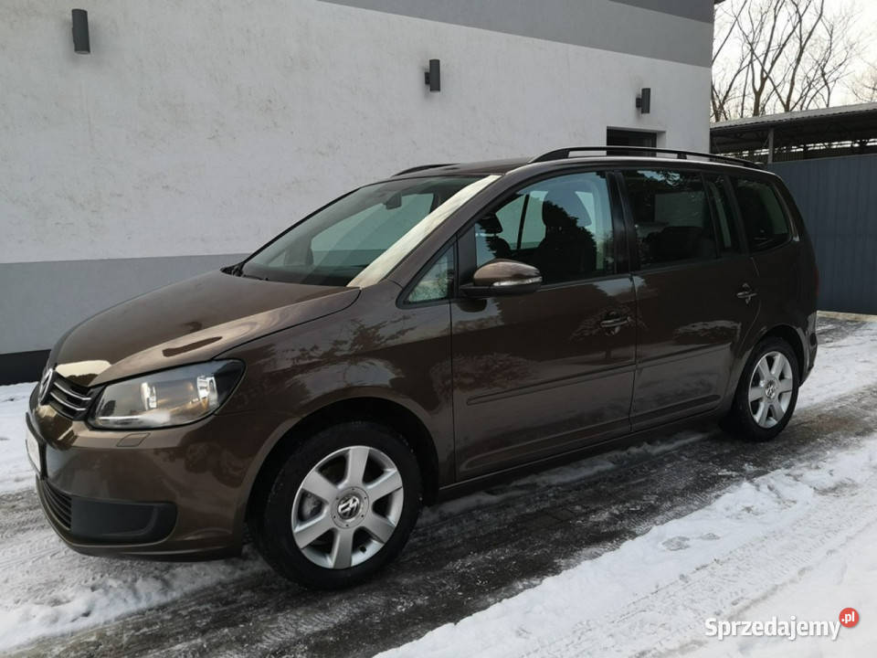 Volkswagen Touran 16 TDI 105 Klimatronic Isofix kurtyny powietrzne dolnośląskie Strzegom sprzedam