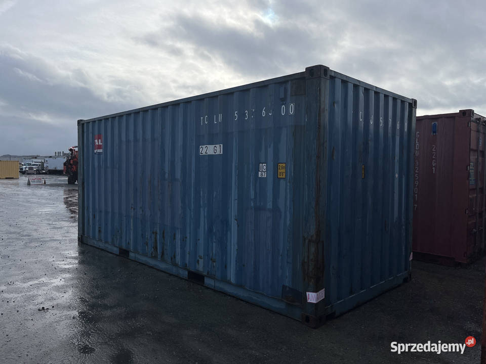Kontener morski magazynowy 20DV 6 metrowy Bukowno