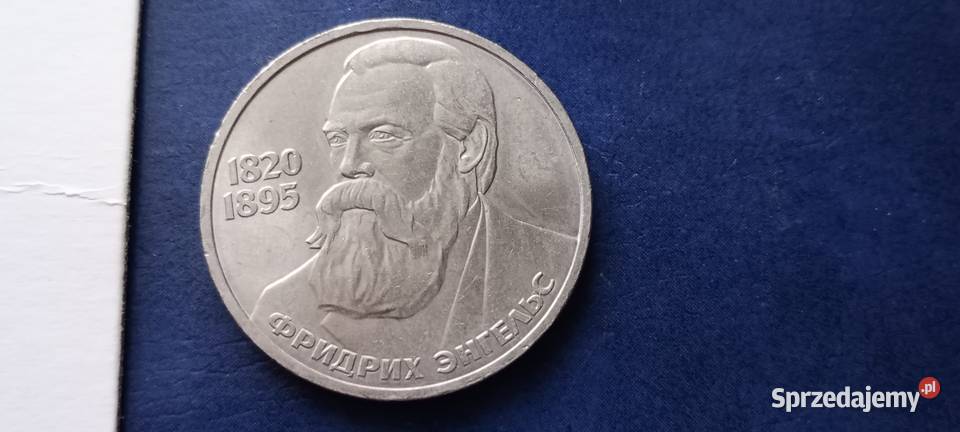 Stare monety 1 rubel 1985 Engels Rosja Lesko