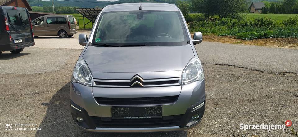 Citroen Berlingo 2017r 16 HDI 100 FULAS małopolskie Wielka Wieś