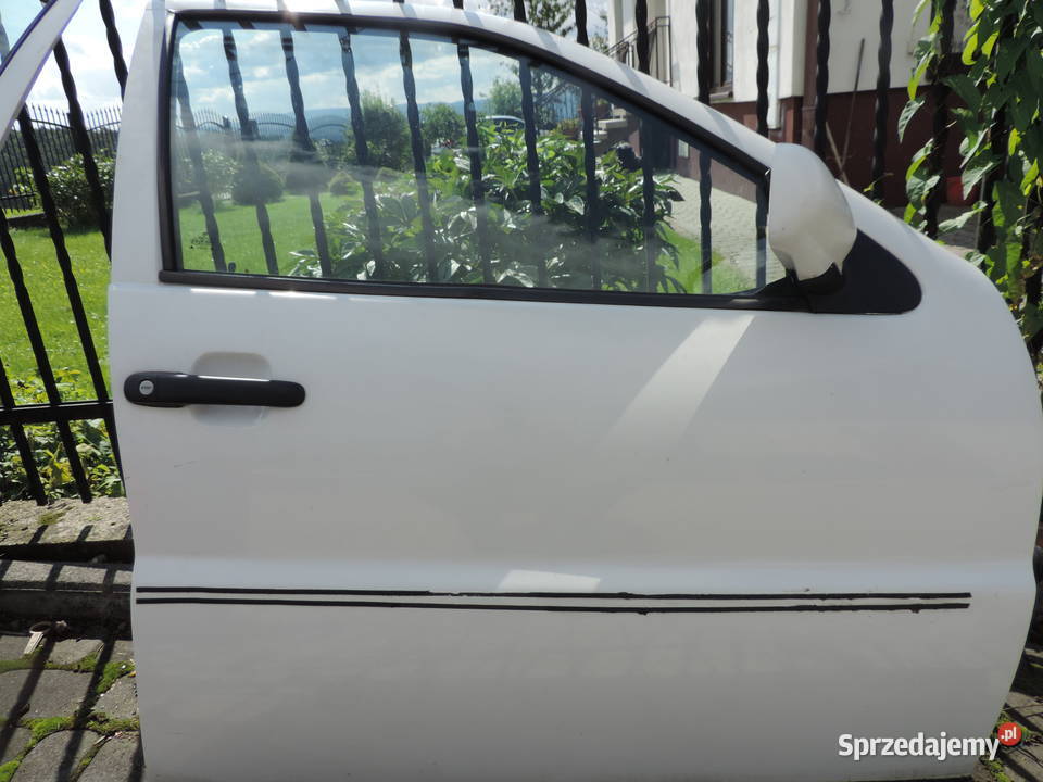 Drzwi Prawy Przód VW Polo 6N 5D kolor biały Części małopolskie Nowy Sącz sprzedam