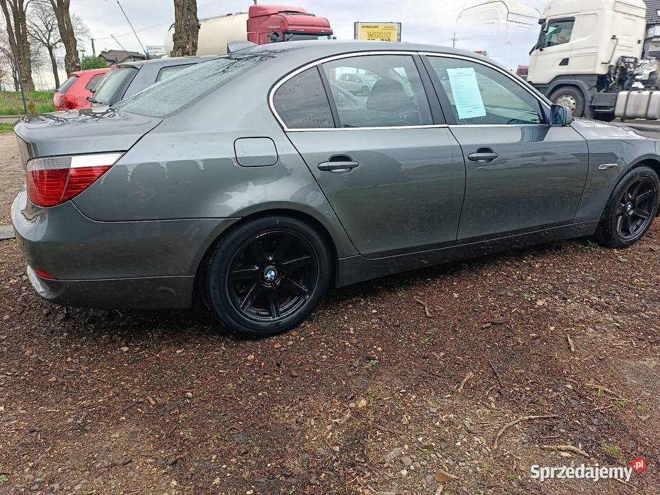 BMW E60 2007 rek 25 benzyna z gazem Działoszyn