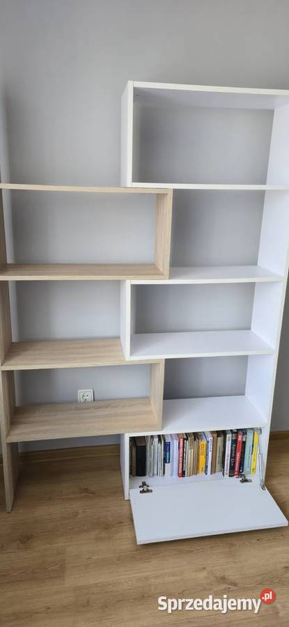 Komplet nowoczesnych mebli Stolik komoda regał