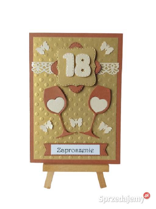 ZAPROSZENIA OSIEMNASTKA C6 WZÓR 2 Poznań