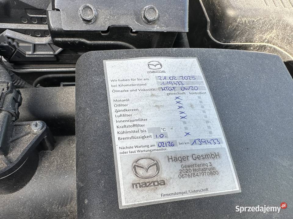 Mazda 6 20benzyna Europa org lakier serwis do 165KM 6 Mazda sprzedam