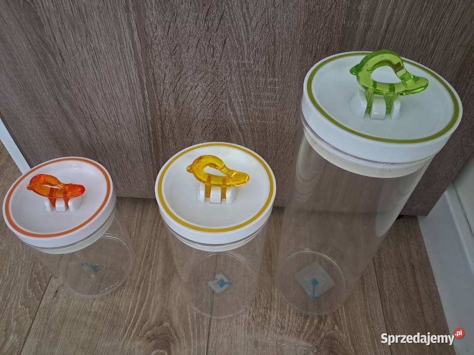 Pojemniki na żywność Vialle Design w trzech Kraków sprzedam