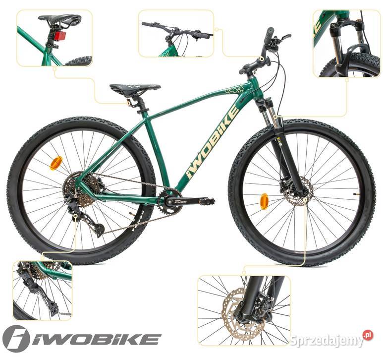 Rower Męski Górski 29 Aluminium IWOBIKE Shimano Gorlice