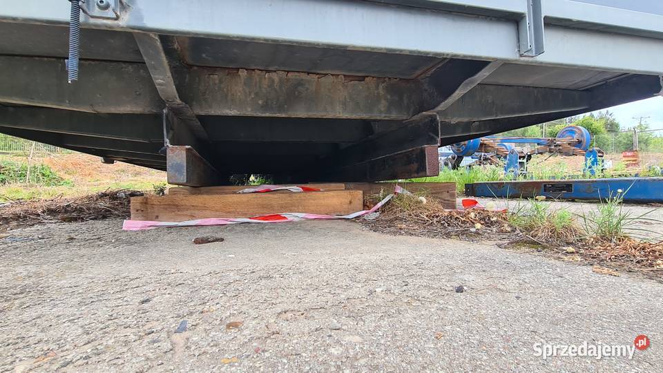 Przyczepa 5 m aluminiowe burty tandem hamulec