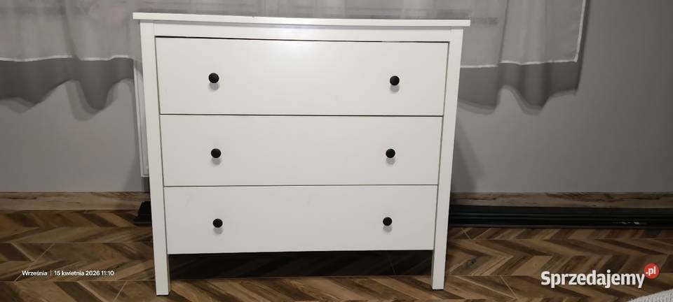 Biała komoda 3 szuflady IKEA wielkopolskie sprzedam