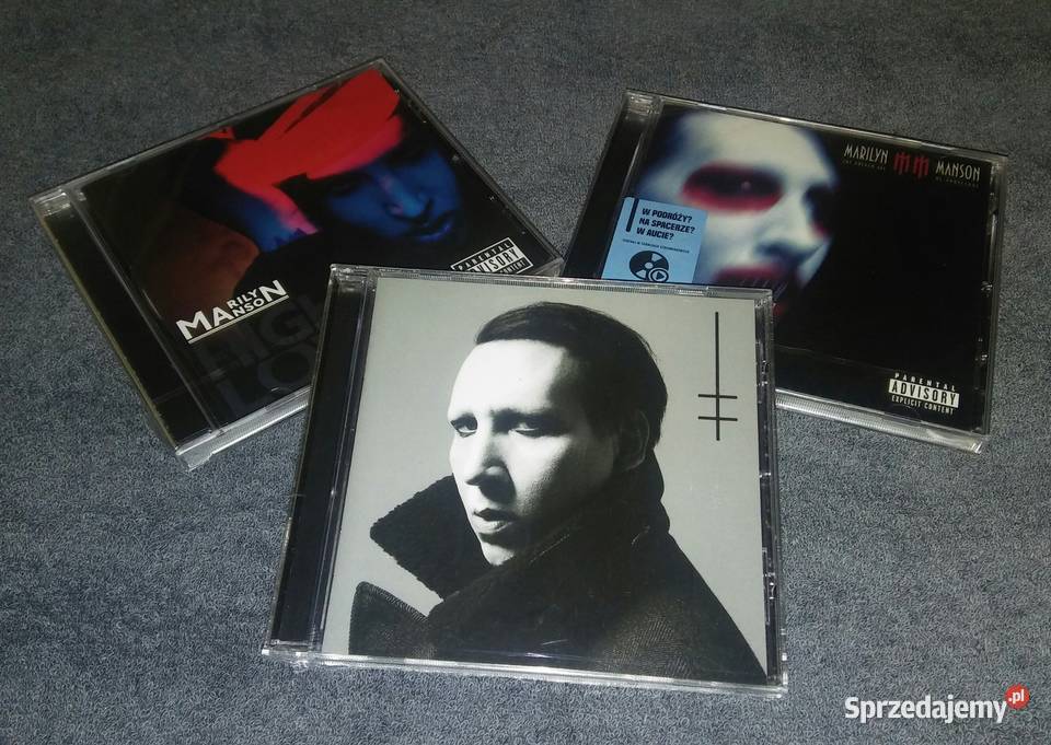 Marilyn Manson zestaw trzech nowych płyt CD Zakopane sprzedam