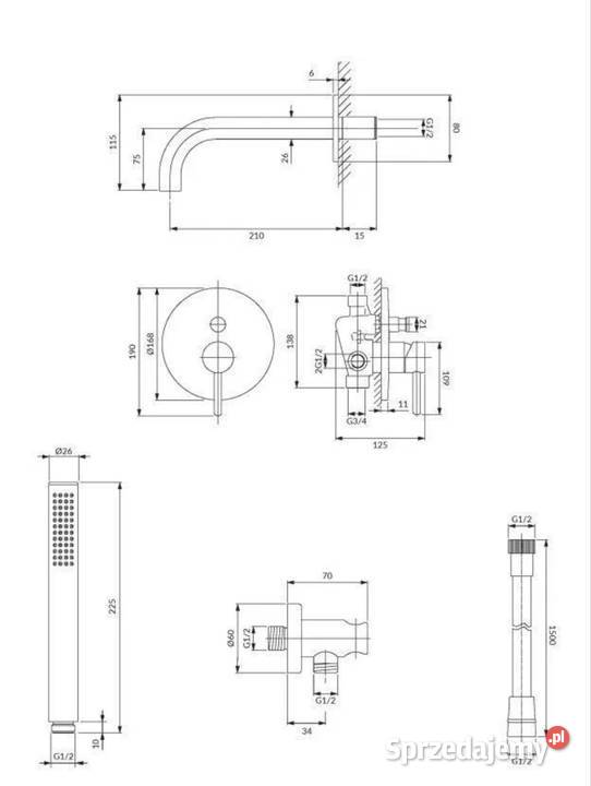 System wannowy podtynkowy firmy OMNIRES Legionowo