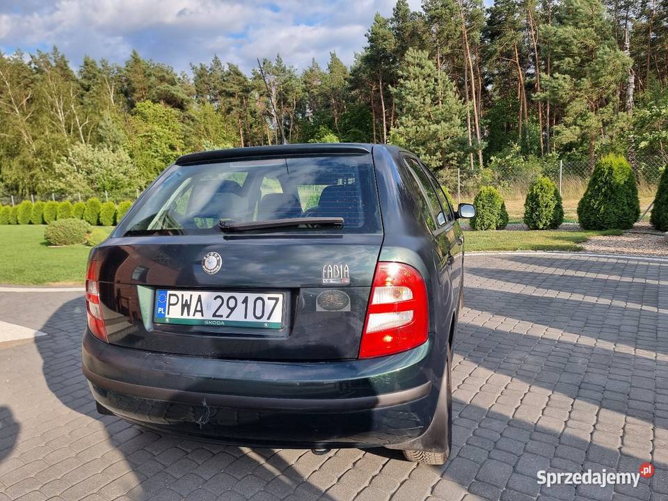 Skoda Fabia 19 TDI 105 ekonomiczna i zadbana diesel kujawsko-pomorskie Pakość