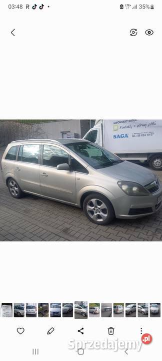 Opel zafira 19 tdi 150 koni Gdynia