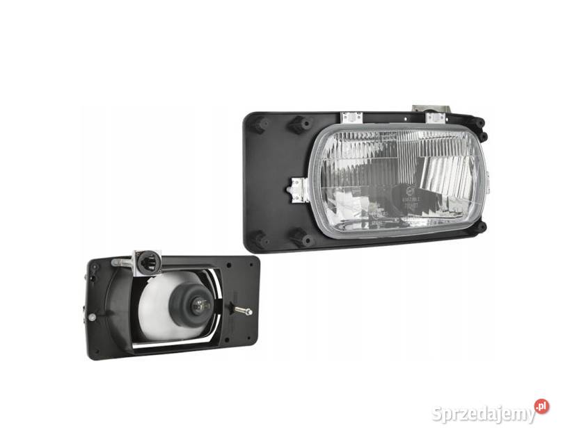 Reflektor H4 do wnęk WESEM lewy z żarówką 12V i Trzciana