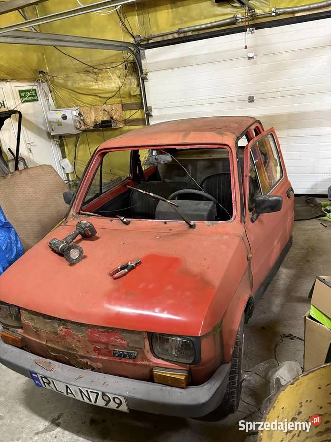 Fiat 126 1979r z dokumentami do renowacji manualna 126 Rzeszów sprzedam