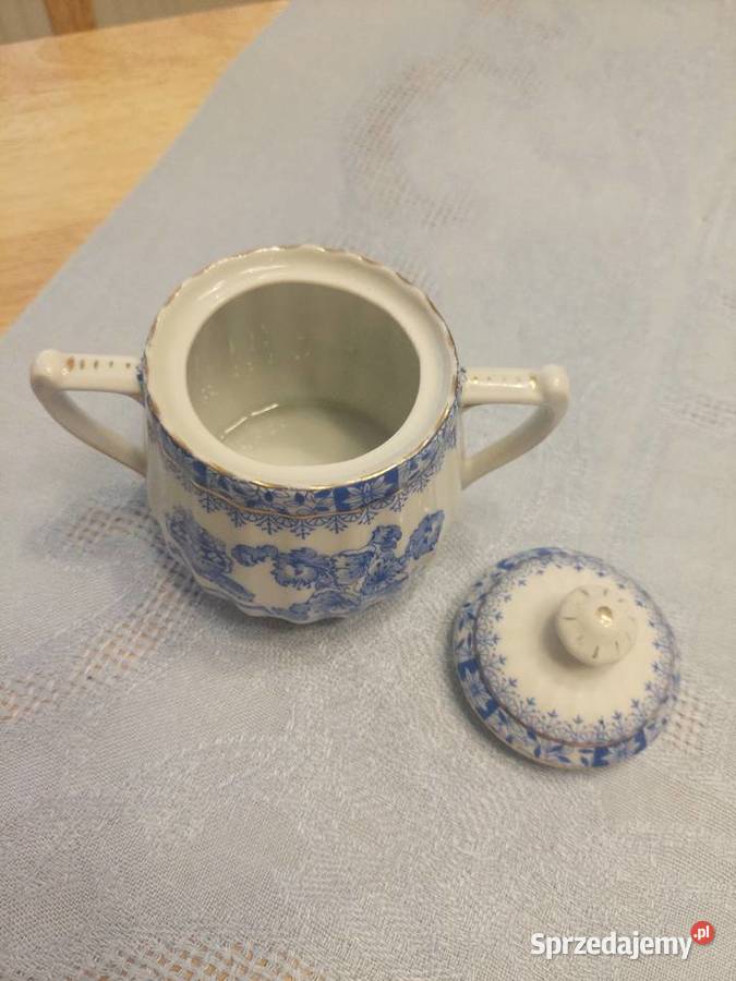 Cukierniczka Porcelana China Blau Mirosławiec