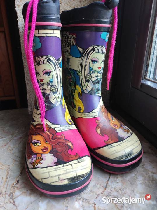 Kalosze dziecięce Monster High oryginalne Kalosze Kielce