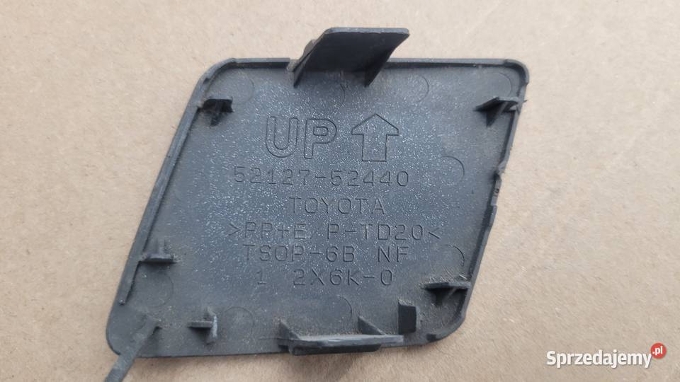 TOYOTA YARIS II 0911 ZAŚLEPKA HAKA ZDERZAK PRZÓD Ruda Śląska