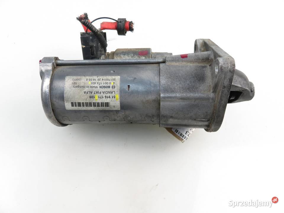 ROZRUSZNIK FIAT TIPO 16 D 51916171 0001174401 osobowe Układ elektryczny silnika