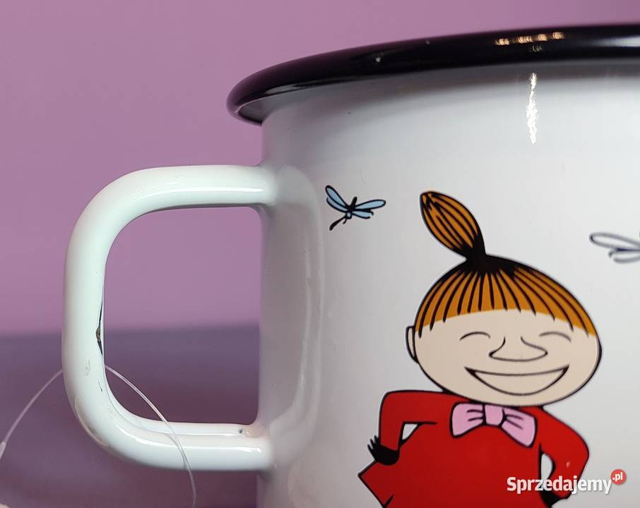 Kubek Muminki Mała Mi MUURLA emaliowany 370ml z małopolskie Jasień