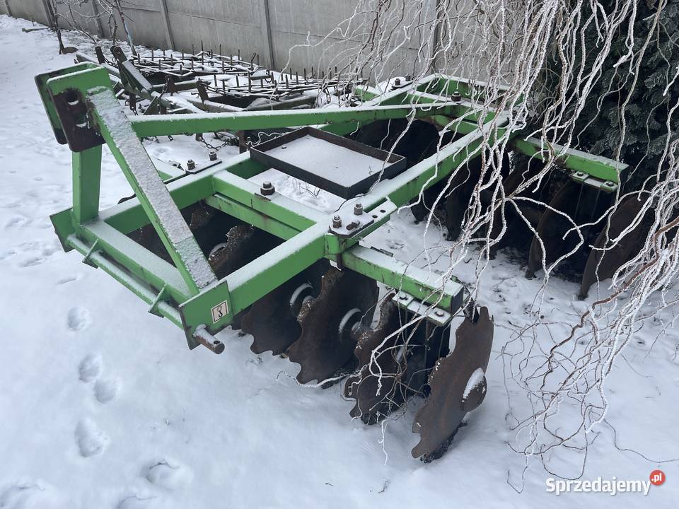 Brona talerzowa talerzówka 2x8 Bomet Kalisz