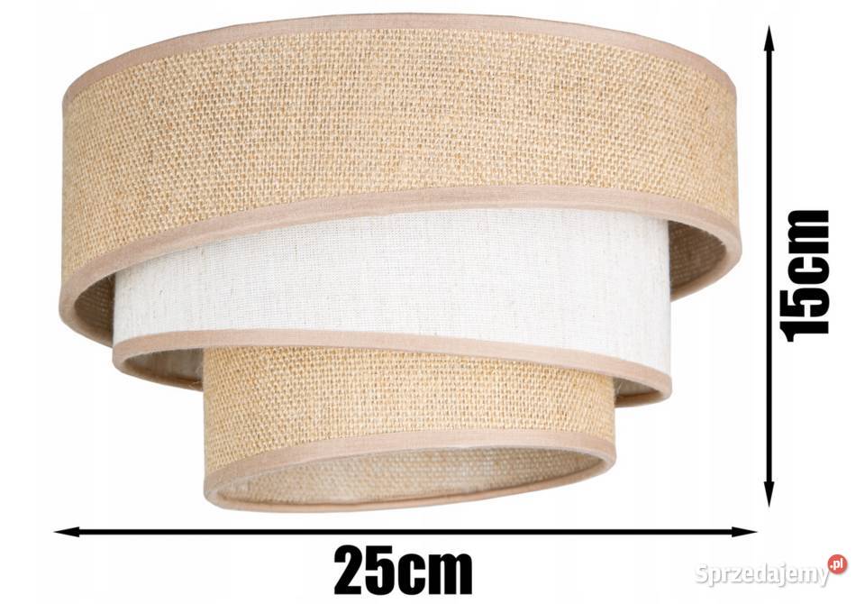 LAMPA SUFITOWA PLAFON ŻYRANDOL Natural BOHO Choroszcz