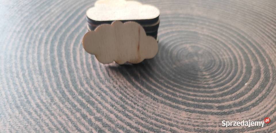 5x chmurka sklejka decoupage scrapbooking chm7 Tczew