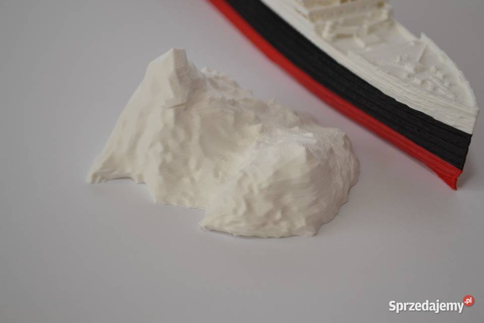 RMS Titanic góra lodowa Model Druk 3D Pozostałe Chrzanów sprzedam