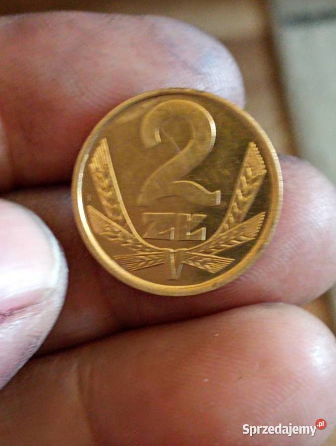 Sprzedam monete 2 zlote 1982 r mosiadz Numizmatyka Chełm
