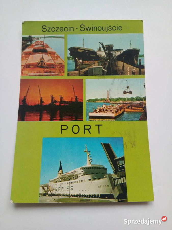 Pocztówka Zespół Portowy SzczeŚwinou 1978r PRLu Dąbrowa Górnicza