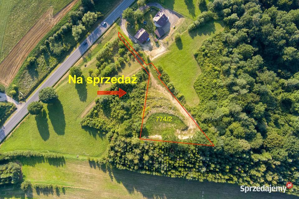 Działka Bieszczady Hoczew na trasie Lesko 70zł/m2