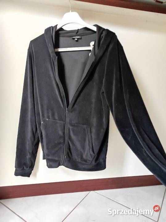 welurowa zasuwana bluza z kapturem mięciutka świętokrzyskie