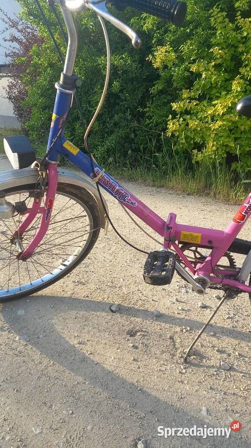 Rower Jubilat skladak klasyk Prl