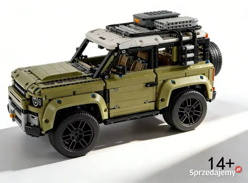 Land Rover Defender Klocki Zabawki Milanówek
