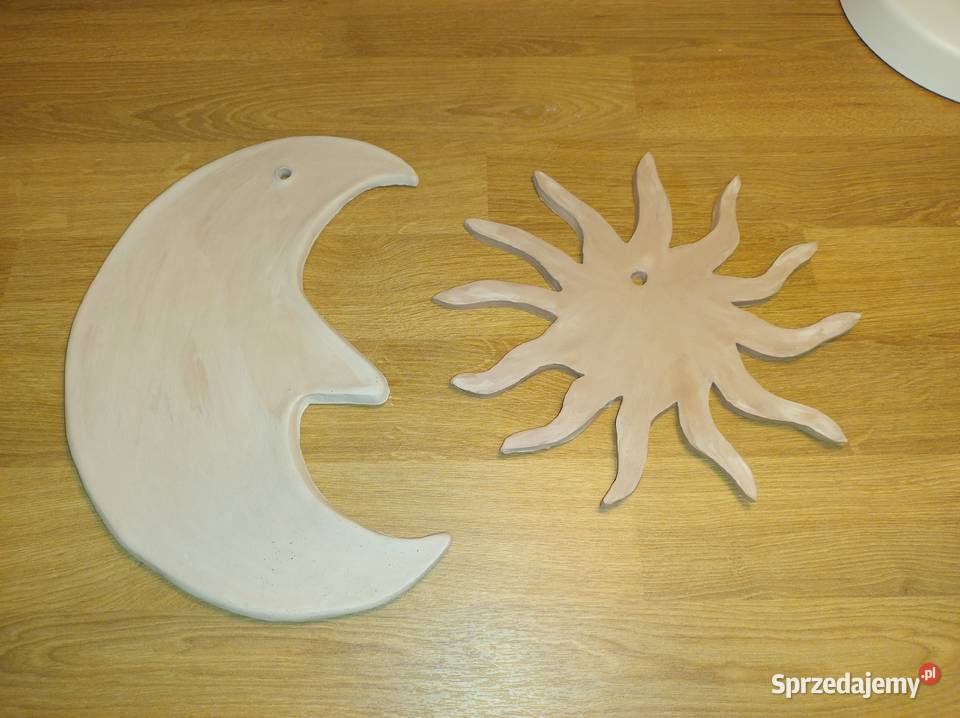 słońce ksieżyc z gliny śląskie Łąka