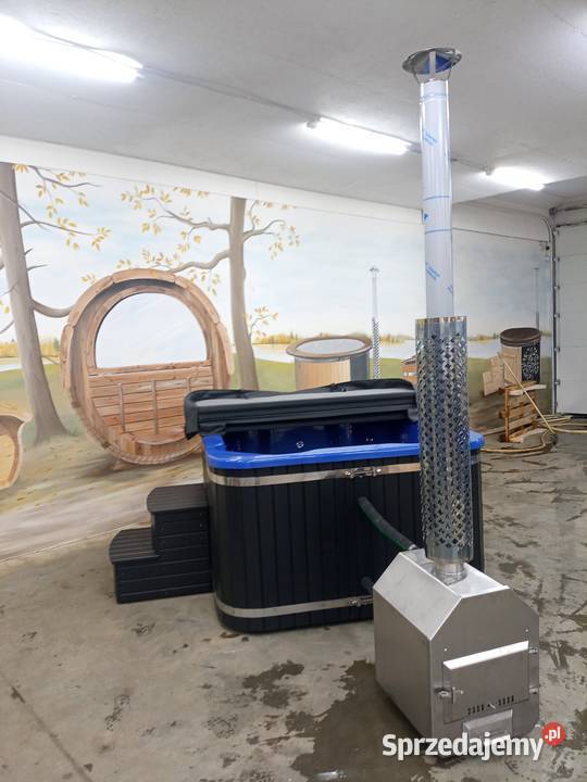 Jacuzzi Ogrodowe Gorąca Beczka Kwadratowa Balia Krotoszyn