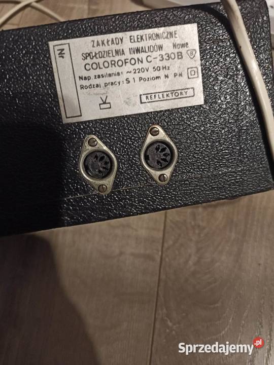 Unitra Colorofon C 330 B Kolorofon warmińsko-mazurskie Olecko