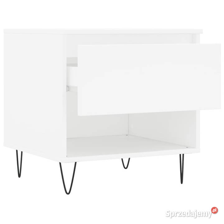 Stoliki kawowe 2 białe 50x46x50 WM830909