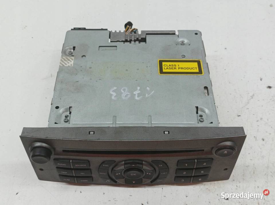 RADIO Peugeot 407 I 20042010 Sprzęt audio fabryczny