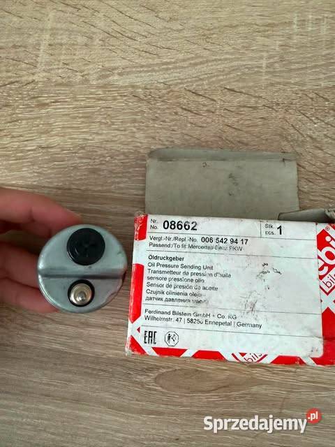 Nowy czujnik ciśnienia oleju Febi 08662 Mercedes Czujniki Katowice